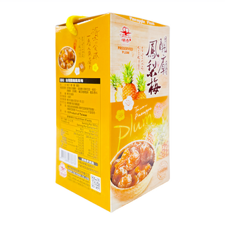 順泰 台灣關廟鳳梨梅, 400g, 1盒