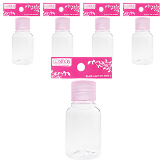 台灣 COSMOS 空瓶 #927 50ml, 透明色, 5個