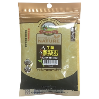 旺來旺 生機黑藜麥 270g, 富含花青素 保護視力 低熱量 飽足感 美味健康, 1包