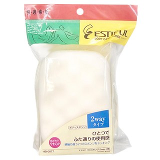 貝印 Kai 沐浴海綿 柔軟親膚 泡沫豐富 易握持 寶寶沐浴好幫手 溫和清潔 安全無毒 給寶寶舒適沐浴體驗, 白色, 1個