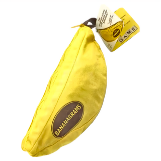 BANANAGRAMS 香蕉拼字遊戲 香蕉造型收納袋, 1組