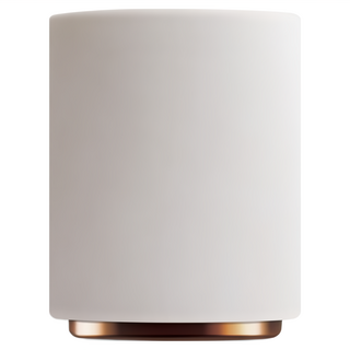 FELLOW Monty雙層陶瓷拿鐵杯 11oz, 白色, 1個