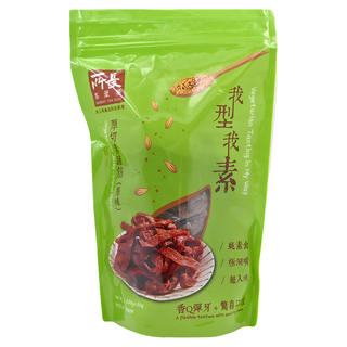 所長茶葉蛋 厚切素蹄筋 原味 香Q彈牙 鹹香滋味 小麥蛋白製作, 100g, 1包