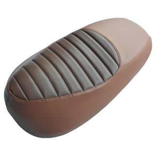 GOGORO 皮革毛毛蟲機車座墊皮 supersport 咖啡色, 1個