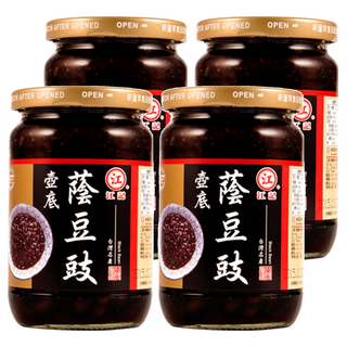 江記壺底蔭豆豉，台灣名產, 360g, 4罐