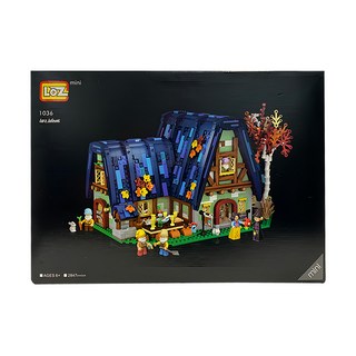 LoZ 積木玩具, 白雪公主與小矮人的家, 1盒
