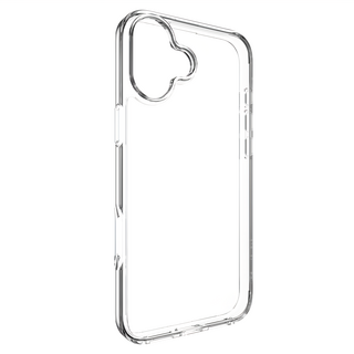 SwitchEasy 魚骨牌 Nude 軍規防摔手機殼 適用於2024 iPhone 兩種鏡頭大小尺寸, iPhone 16 Plus, 透明