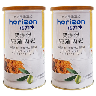 新東陽 活力生雙潔淨 純豬肉鬆 無添加防腐劑 100%無添加醬油 特級初榨橄欖油, 170g, 2罐