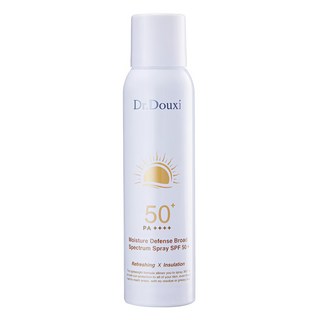 Dr.Douxi 朵璽 安心曬清涼防曬噴霧 SPF50+ PA++++ 140ml 輕盈保濕 高效防曬, 1瓶