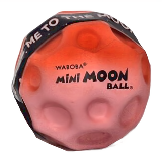 Waboba Mini Moon ball 彈力球，5歲以上適用, 顏色隨機, 1個