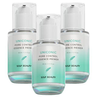 SELF BEAUTY 獨角獸毛孔控油妝前精華液，33 ml / 1.11 fl.oz, 單一顏色, 3瓶