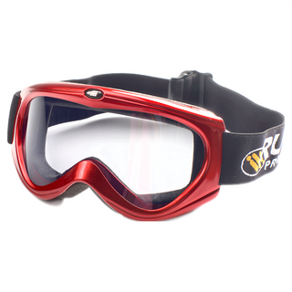 SNOW TRAVEL 雪之旅 抗UV雪鏡 AR-34, 鏡面長17cm寬6.5cm, 單一尺寸，彈性可延伸，鏡面/長17cm寬6.5cm, 紅色, 1個