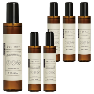 小麥購物 桃座香氛衣物噴霧, 小蒼蘭, 127g, 100ml, 6瓶