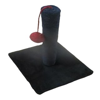 寵物夢工廠 劍麻貓抓柱, 黑色, 1個