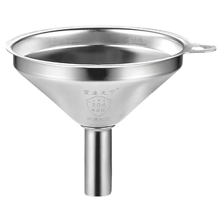A-OK 漏斗 中(13cm) 食品級分裝器 廚房小工具, 1個, Stainless Steel