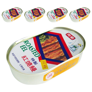 同榮 紅燒鰻 特製 紅燒製作最可口, 100g, 5罐