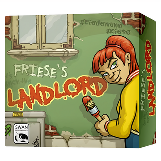 出租公寓 LANDLORD桌遊，含英文紙牌，附中文說明書, 1盒