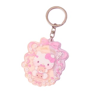 Sanrio 三麗鷗 立體壓克力鑰匙圈 CA939 8 x 5cm, 凱蒂貓, 1個