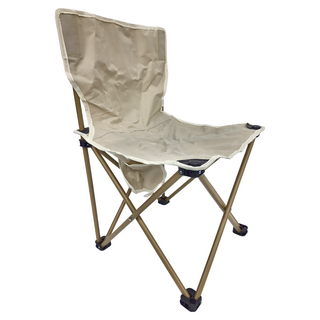 碳鋼尼龍布材質 折疊椅展開尺寸65x39x39cm, 顏色隨機, 1個