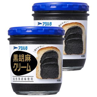 Aohata 黑芝麻醬 140g - 香醇濃郁 早餐、點心最佳選擇, 2罐