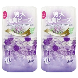 EMO CB 消臭珠珠, 特大薰衣草香, 300g, 2罐