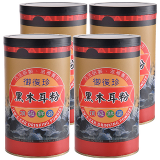御復珍 黑木耳粉 富含膳食纖維, 300g, 4罐