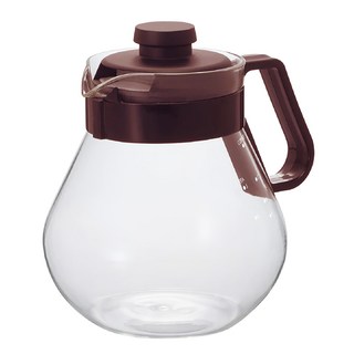 HARIO 好璃奧 球形大容量玻璃壺 160 x 137 x 162mm, 1L, TCN-100CBR, 1組