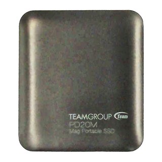 TEAMGROUP 十銓 PD20M 磁吸便攜式固態硬碟，8.2毫米超薄，40克超輕, 1TB