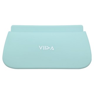 VIIDA Chubby 防水收納袋(L) 食品級矽膠材質 防油, 薄荷綠, 1個