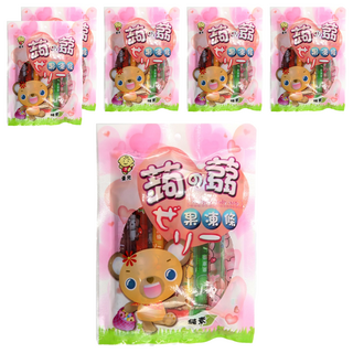 優兒 蒟蒻果凍條 綜合口味, 300g, 6袋