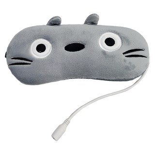 O beauty 奧緹 香氛熱敷眼罩 恆溫款, 正面柔軟舒適材質+背面輕薄透氣泳衣萊卡材料, 調溫定時熱敷, 灰貓, 1個, KDS-110