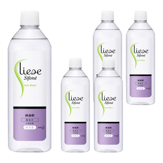 Liese 莉婕 Sifone 絲逸歡 水潤保濕髮妝水補充瓶, 340ml, 5瓶