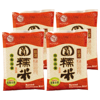 米屋 圓糯米, 600g, 4包