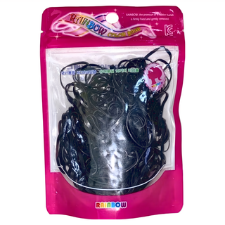 RAINBOW 韓國橡皮筋, 黑色