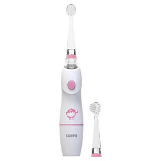 SAMPO 聲寶 兒童亮光音波震動牙刷, 粉色, TB-Z1806CL-R, 1套