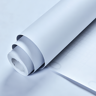 WA. WALL ART 防水自黏壁紙 馬卡龍色系 PVC, 天藍色, 60 x 300cm