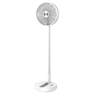 Adyss 摺疊收納風扇 P2000 白色, 伸縮摺疊, 無線便攜, 四檔風速調節