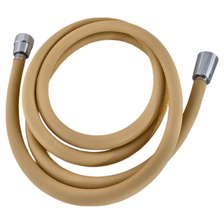 AQUADUO 自動排水軟管 360°迴轉 PVC材質, 2m, 米色