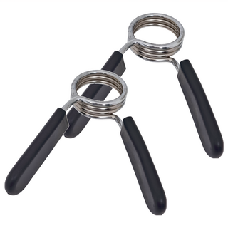 AB Sport 配件 奧林匹克彈簧夾, PVC鋼材質, 台灣製, 一組(2入), 黑色, 1組, 12 x 18cm