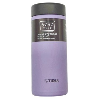 TIGER 虎牌 不鏽鋼保溫保冷杯 MMZ-W型, 薰衣草紫色, 350ml, 1個