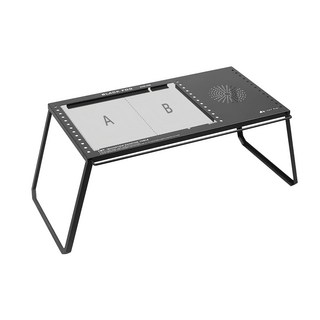 ShineTrip 山趣 霧黑IGT露營桌 5kg, 黑色