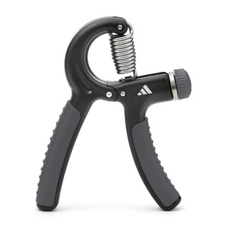 adidas 愛迪達 可調式訓練握力器 10~40kg, 黑色, 1個