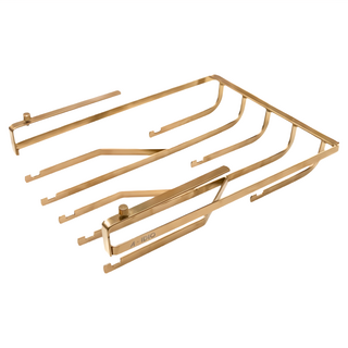 A-IDIO 阿迪優 多功能吊杯架 不鏽鋼材質, 香檳金色, 1組