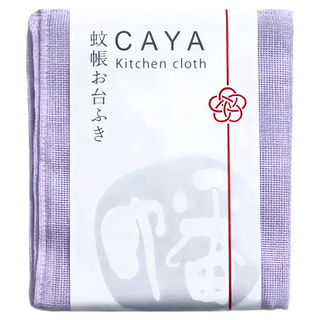 BAN INOUE 井上幡 CAYA 純棉八重紗多用途蚊帳布 抹巾 抹布 家事布 日本製, 1個