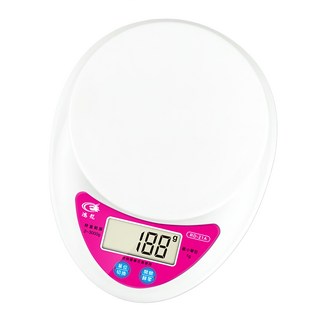 鴻龍 暢銷經典款精巧型電子秤，最大秤重3公斤，中文面板，操作簡便, RD-21A, 1個