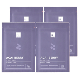 MOMUS 巴西莓錠 36顆 0.3g 4包 豐富花青素及維生素E