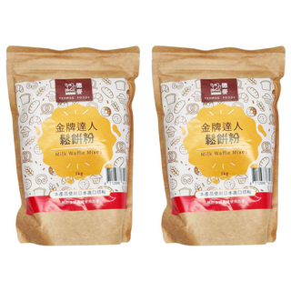 德麥食品 金牌達人鬆餅粉, 1kg, 2包