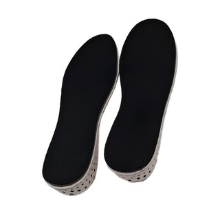 FANCY LIFE 增高鞋墊 黑灰色 舒適透氣, 4.5cm, 1雙