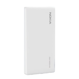 NOKIA PD 10000mAh 行動電源, P6203-1, 白色