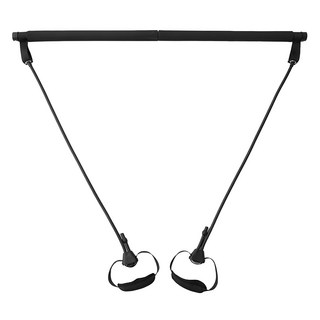 comet 健身拉力帶 + 橫桿, 黑色, 1組